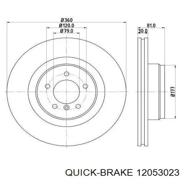  12053023 Quick Brake