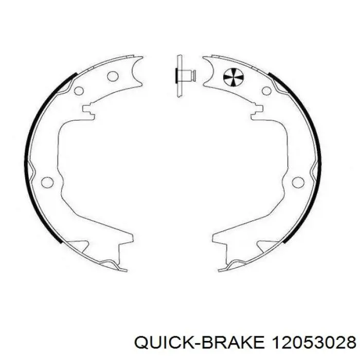 Регулятор заднього барабанного гальма 12053028 Quick Brake