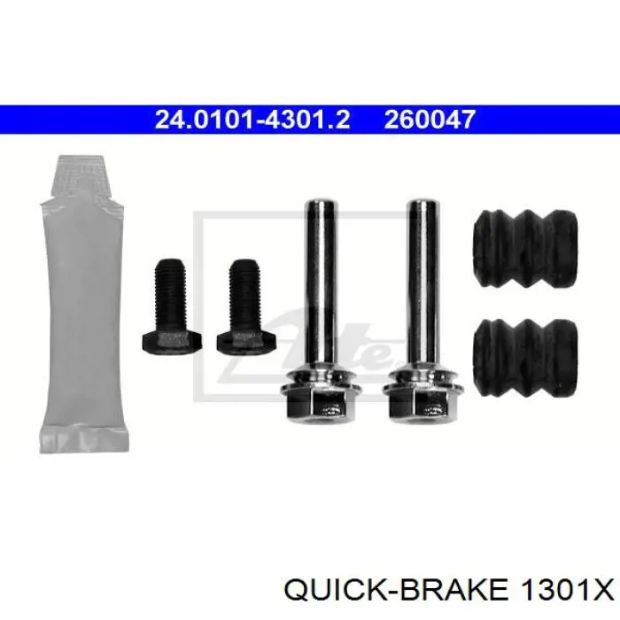 Купить 1301X Quick Brake Ремкомплект переднего суппорта