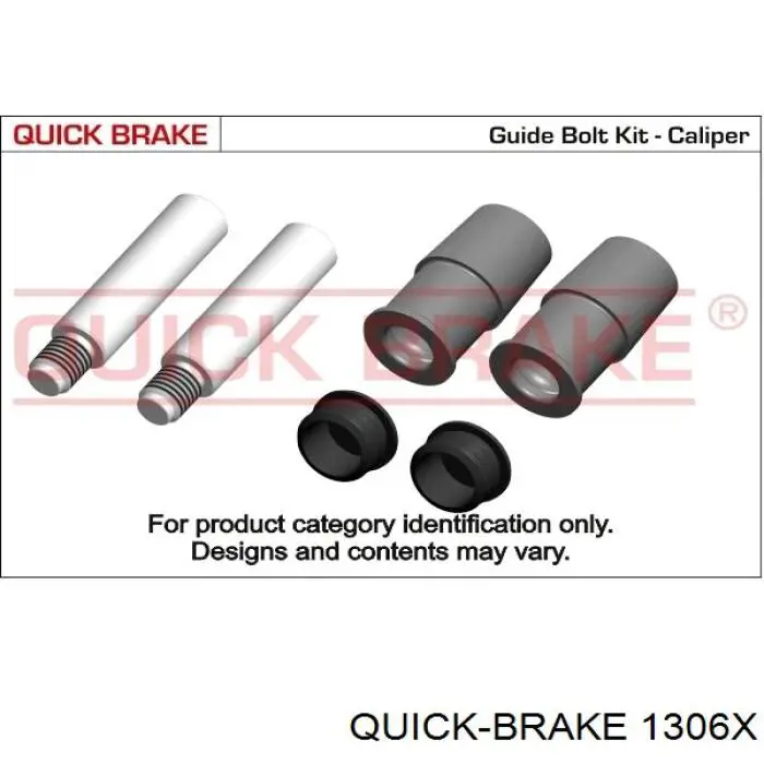 Ремкомплект переднего суппорта 1306X Quick Brake