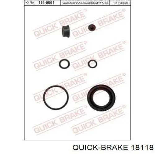  Quick Brake 18118 цена, от 1.40 USD