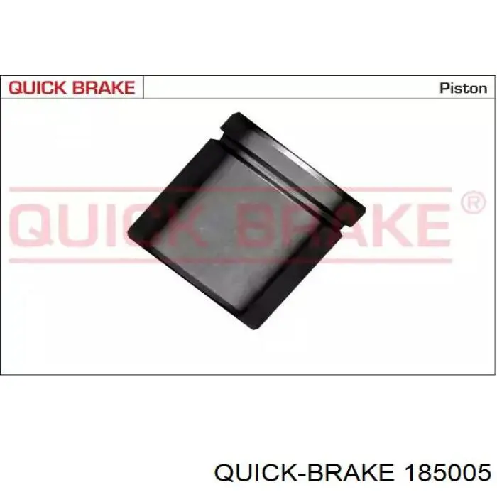 185005 Quick Brake поршень суппорта тормозного переднего
