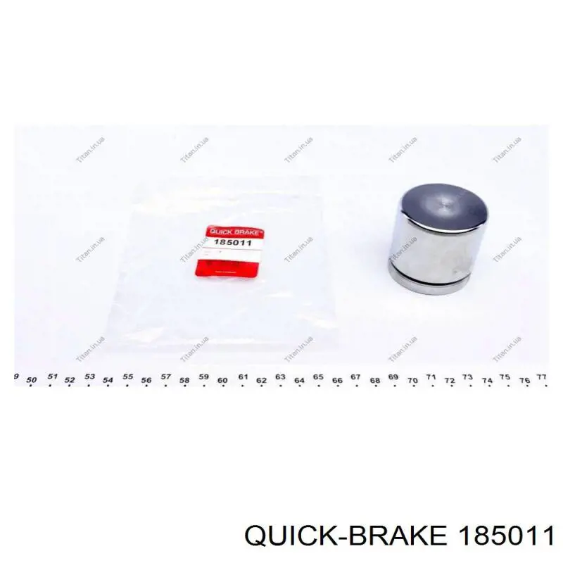 185011 Quick Brake pistão de suporte do freio traseiro