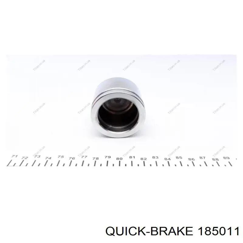 Émbolo, pinza del freno trasera 185011 Quick Brake