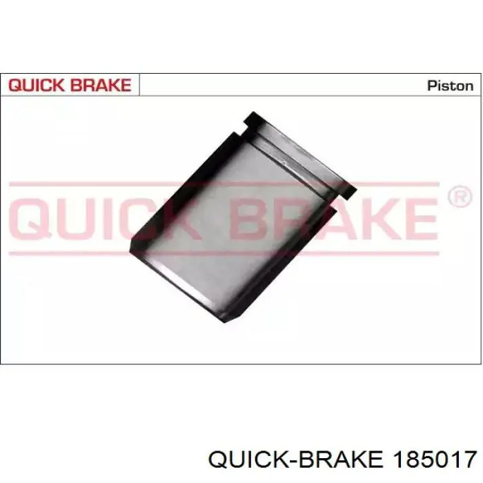 185017 Quick Brake поршень суппорта тормозного переднего