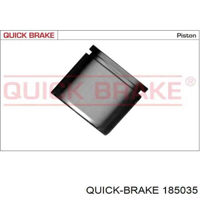 185035 Quick Brake поршень суппорта тормозного переднего