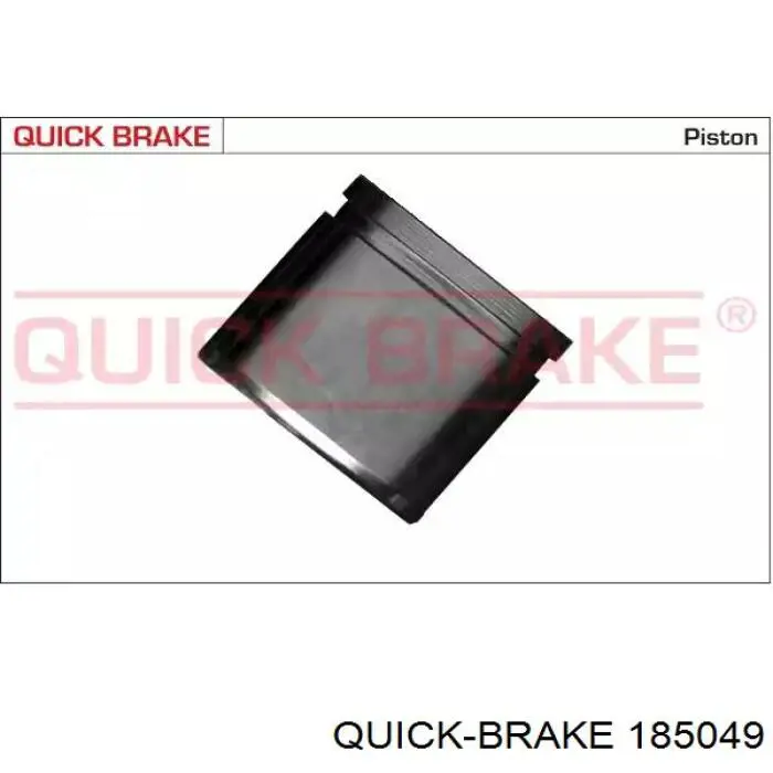 185049 Quick Brake pistão de suporte do freio dianteiro