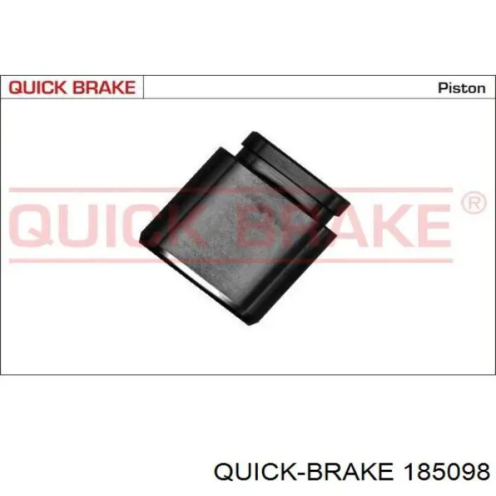 Поршень суппорта тормозного заднего 185098 Quick Brake