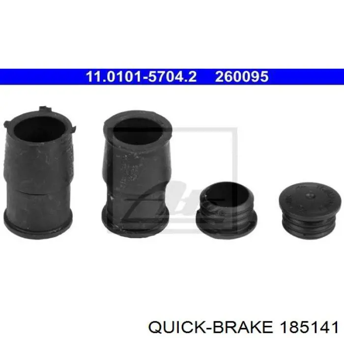 185141 Quick Brake pistão de suporte do freio traseiro