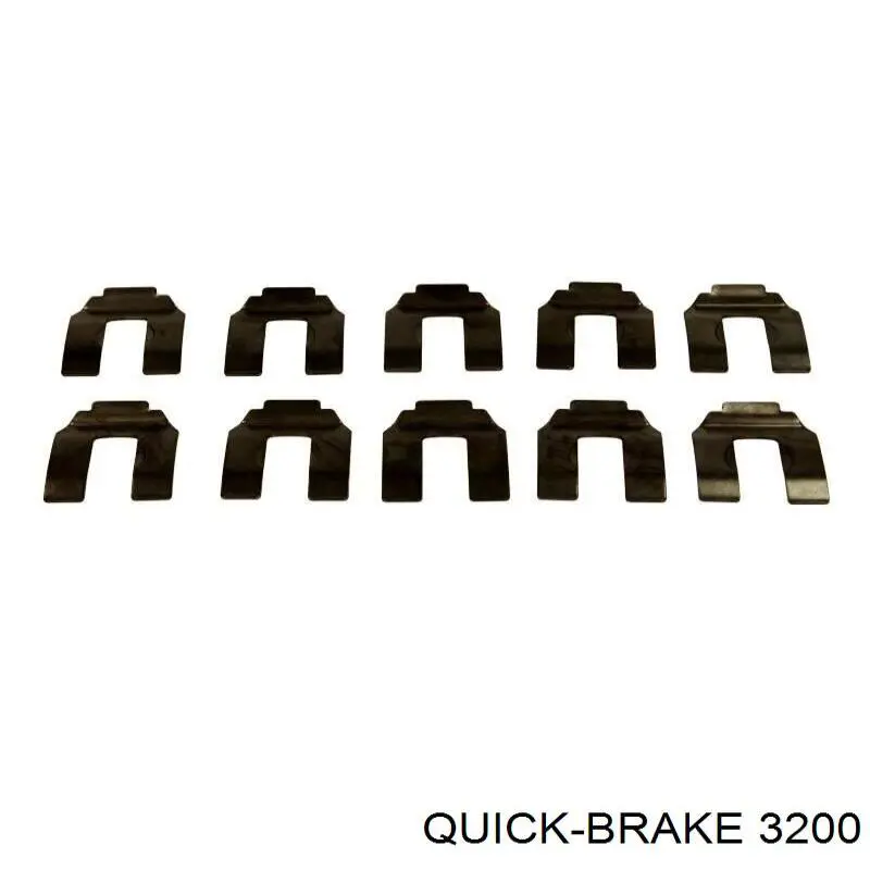 Soporte de tubo de freno 3200 Quick Brake