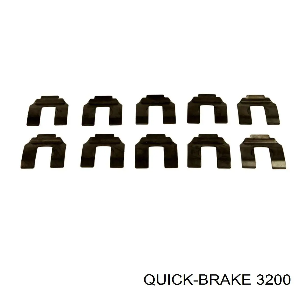 Скоба тормозной трубки 3200 Quick Brake