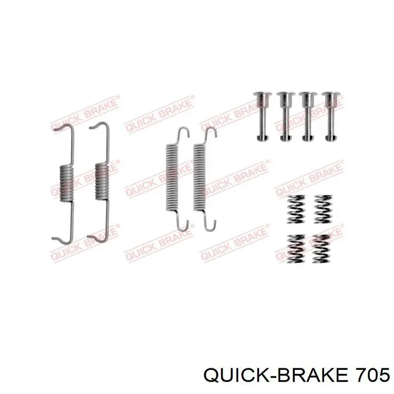 705 Quick Brake Ремкомплект торм. колодок