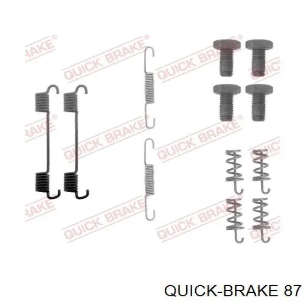 Купить 87 Quick Brake Штуцер прокачки суппорта тормозного переднего