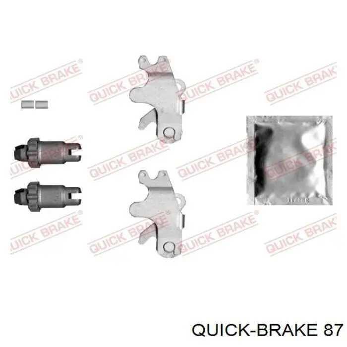 87 Quick Brake Штуцер прокачки суппорта тормозного переднего