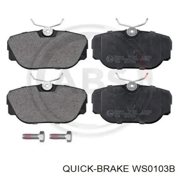 Датчик износа тормозных колодок передний WS0103B Quick Brake