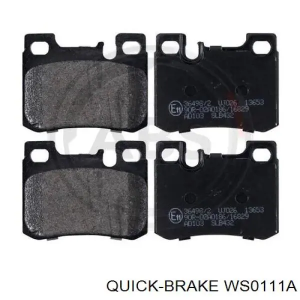 Сигнализатор износ тормозных колодок Quick Brake WS0111A цена, от 2.34 USD