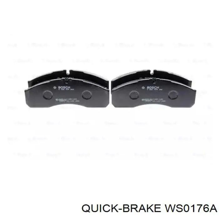 Contacto de aviso, desgaste de los frenos, trasero WS0176A Quick Brake