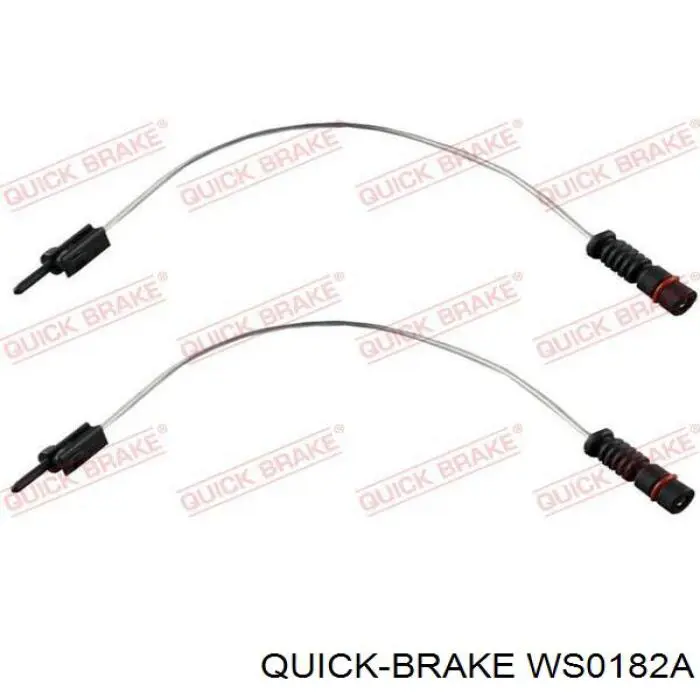 WS0182A Quick Brake sensor traseiro de desgaste das sapatas do freio