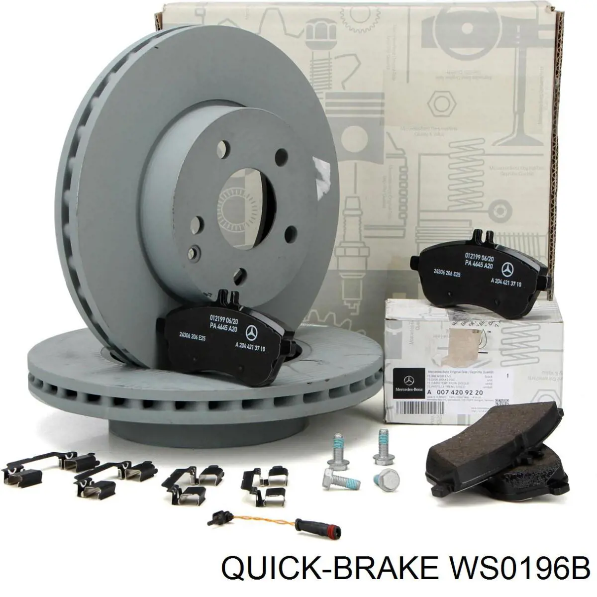 Датчик износа колодок Quick Brake WS0196B