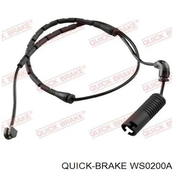 WS 0200 A Quick Brake sensor traseiro de desgaste das sapatas do freio