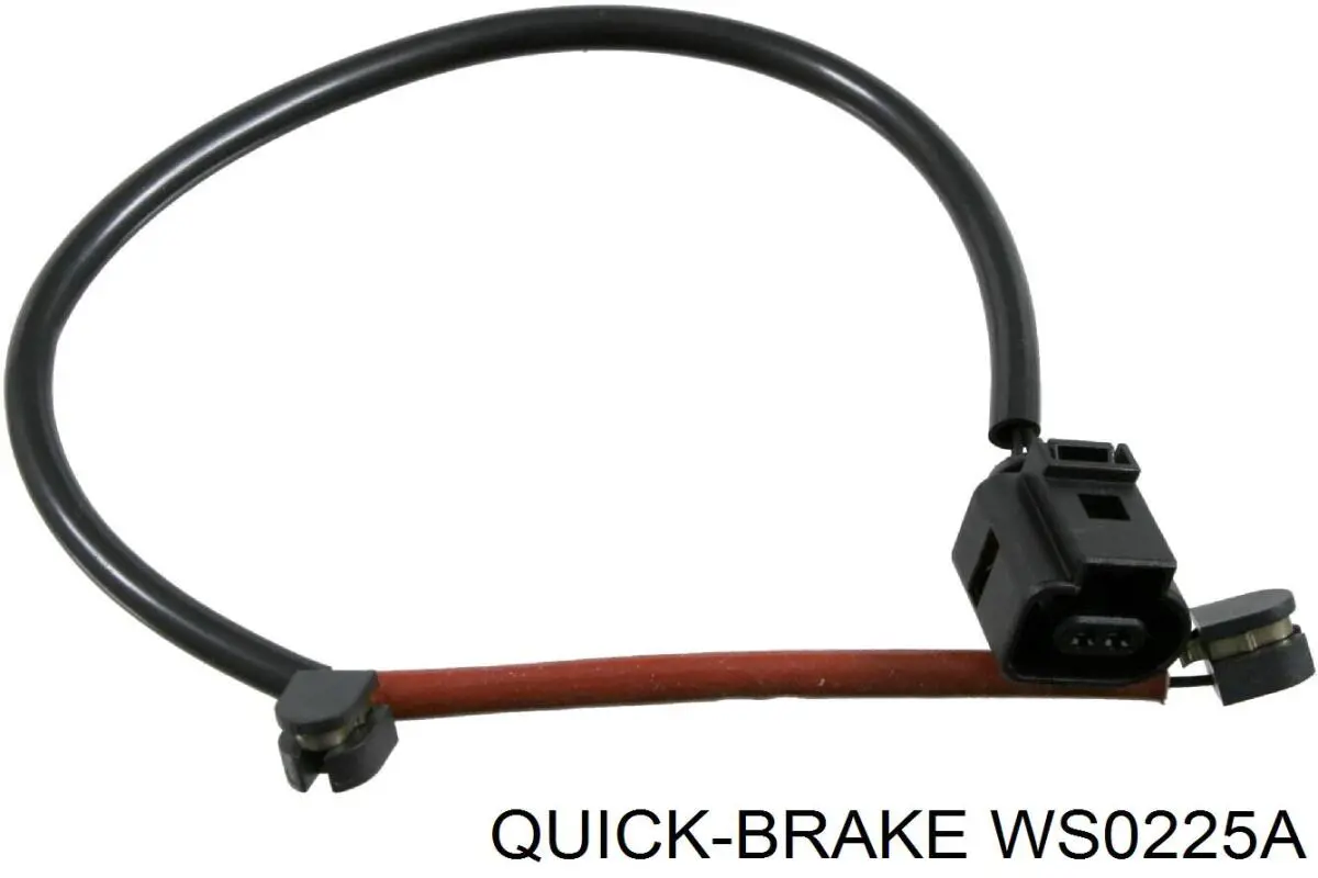 WS 0225 A Quick Brake sensor dianteiro de desgaste das sapatas do freio