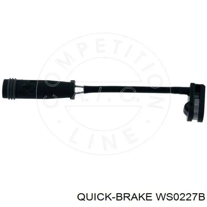 Датчик зносу гальмівних колодок, передній WS0227B Quick Brake