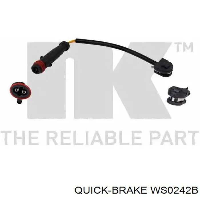 Сигнализатор износ тормозных колодок Quick Brake WS0242B цена, от 3.05 USD