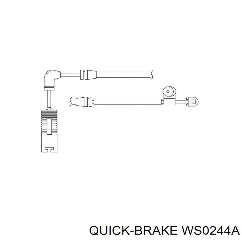 Передние тормозные колодки WS0244A Quick Brake