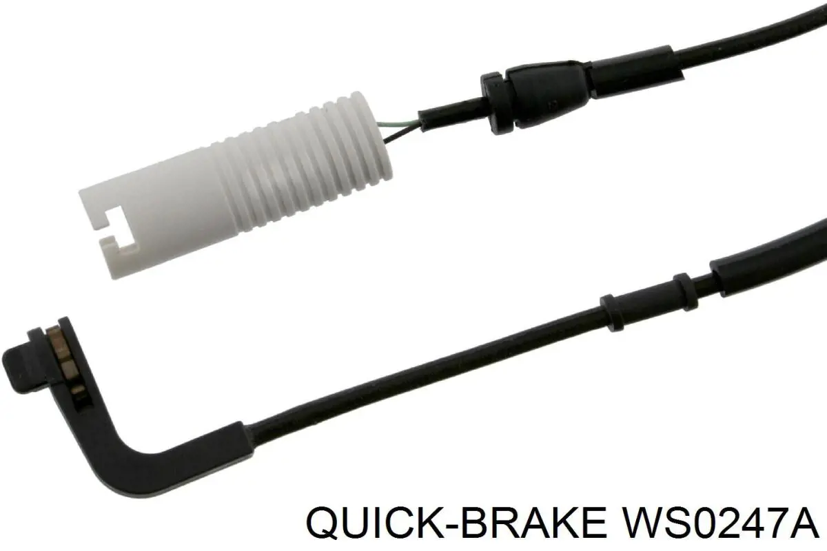 WS 0247 A Quick Brake sensor traseiro de desgaste das sapatas do freio