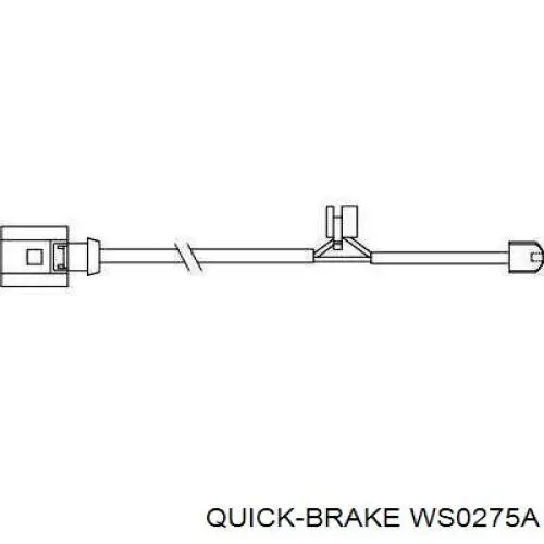 WS0275A Quick Brake Датчик износа тормозных колодок