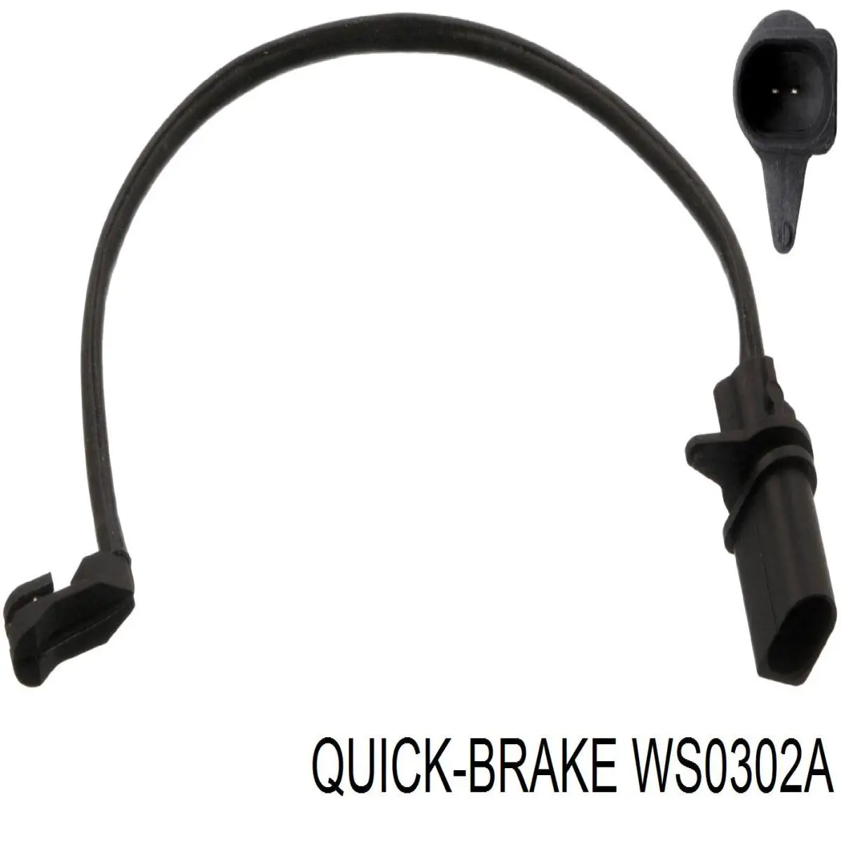 Датчик износа тормозных колодок передний WS0302A Quick Brake