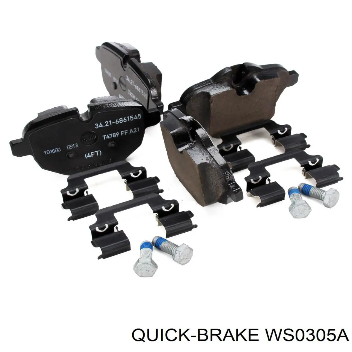 Contacto de aviso, desgaste de los frenos, trasero WS0305A Quick Brake