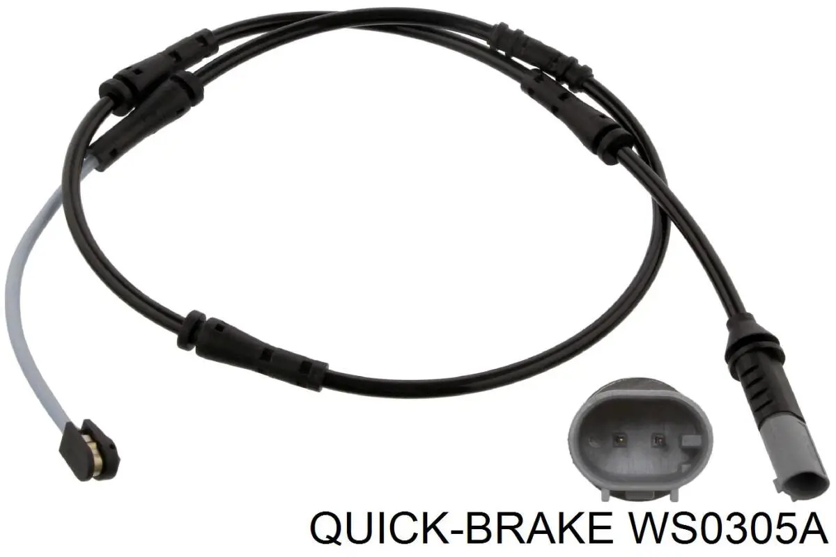 WS0305A Quick Brake sensor traseiro de desgaste das sapatas do freio