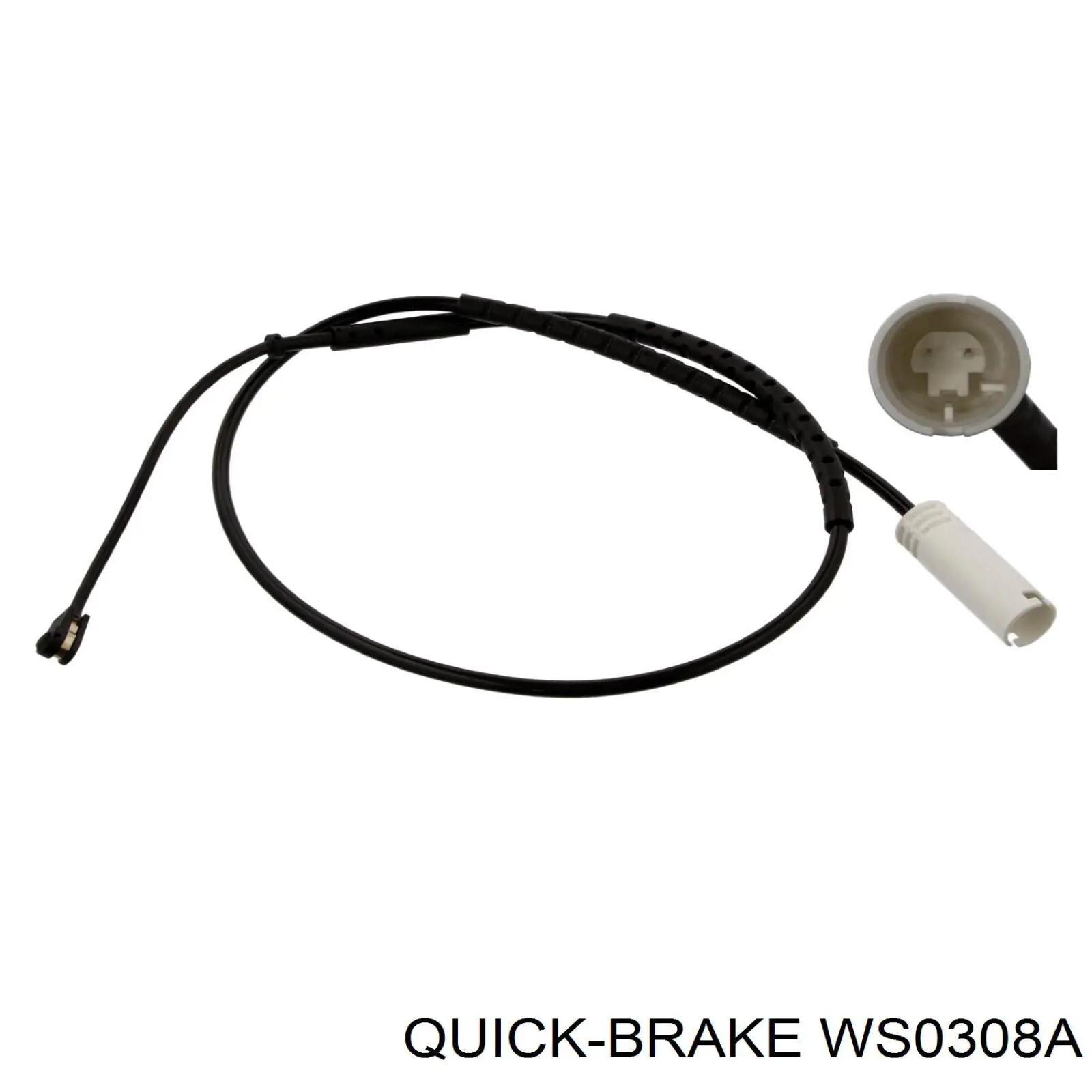 WS0308A Quick Brake датчик износа тормозных колодок задний
