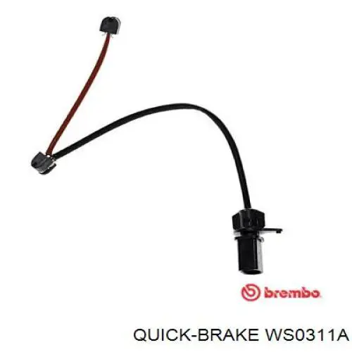 Датчик износа тормозных колодок, задний Quick Brake WS0311A цена, от 5.22 USD