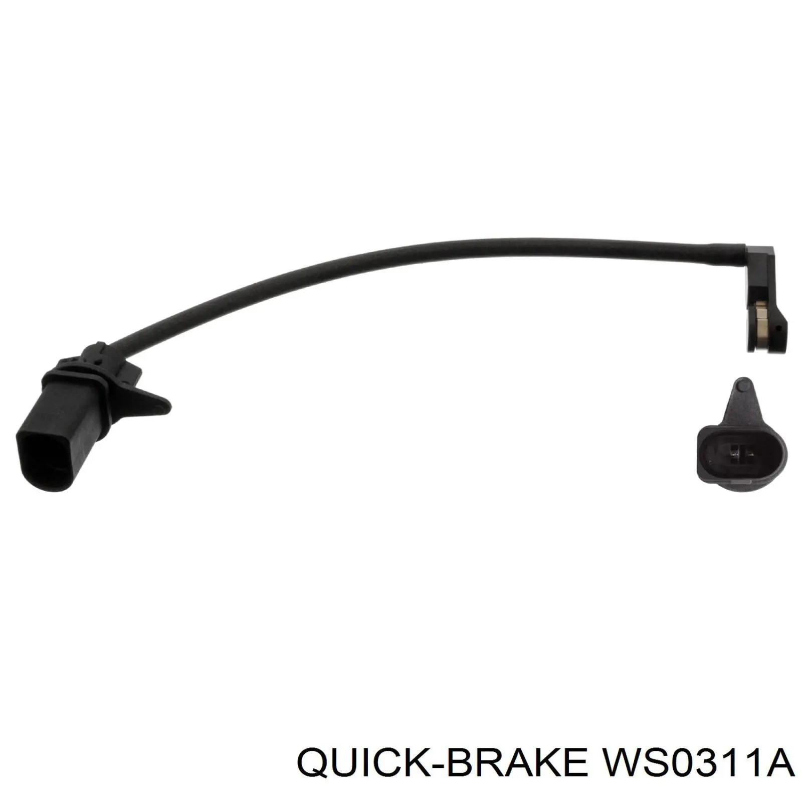 WS 0311 A Quick Brake sensor traseiro de desgaste das sapatas do freio