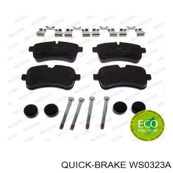 Сигнализатор износ тормозных колодок Quick Brake WS0323A цена, от 4.77 USD