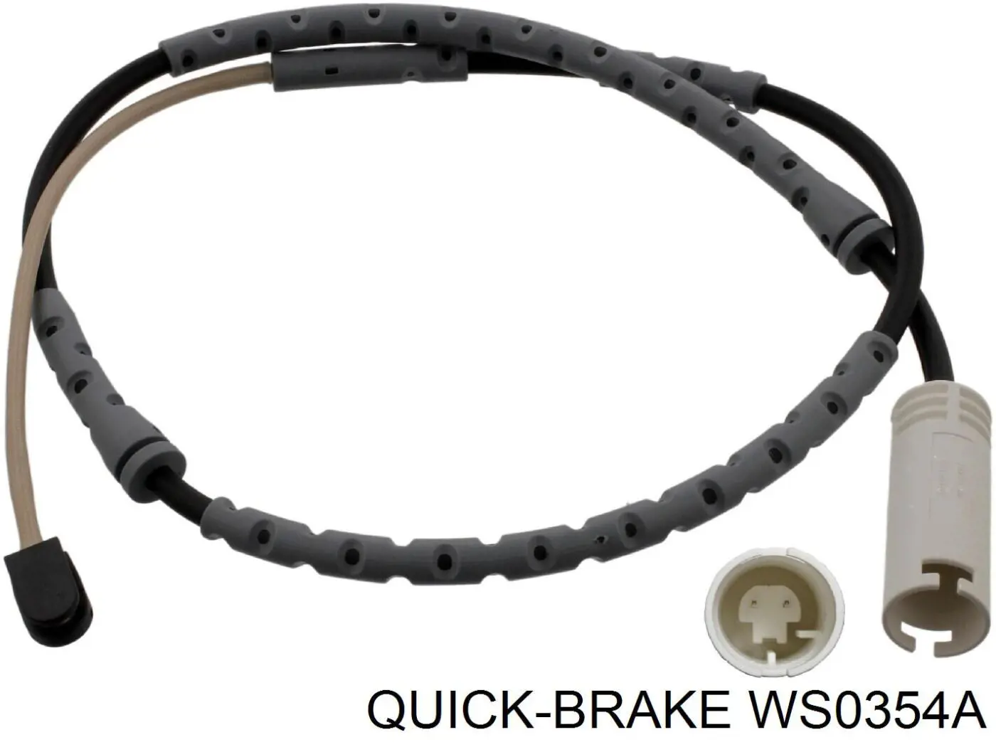 WS 0354 A Quick Brake sensor dianteiro de desgaste das sapatas do freio