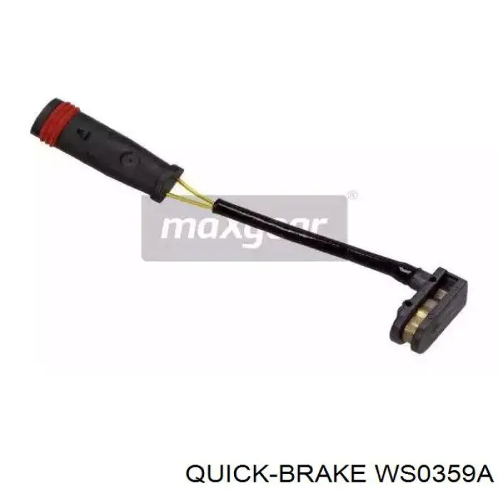 WS 0359 A Quick Brake sensor dianteiro de desgaste das sapatas do freio