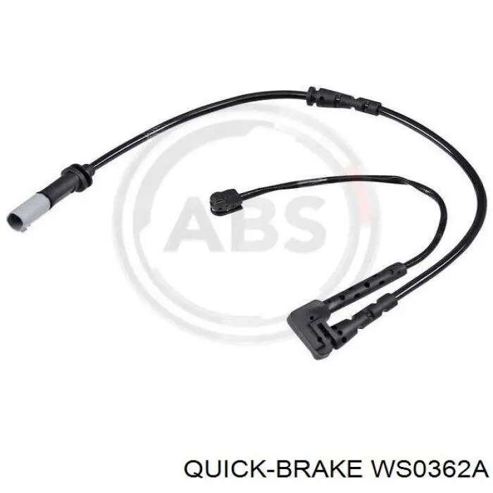 WS0362A Quick Brake sensor dianteiro de desgaste das sapatas do freio