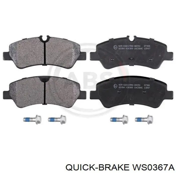 Купить WS0367A Quick Brake Датчик износа тормозных колодок задний