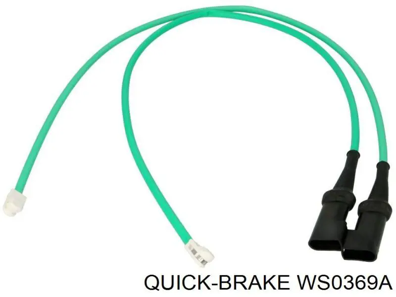 WS 0369 A Quick Brake sensor traseiro de desgaste das sapatas do freio