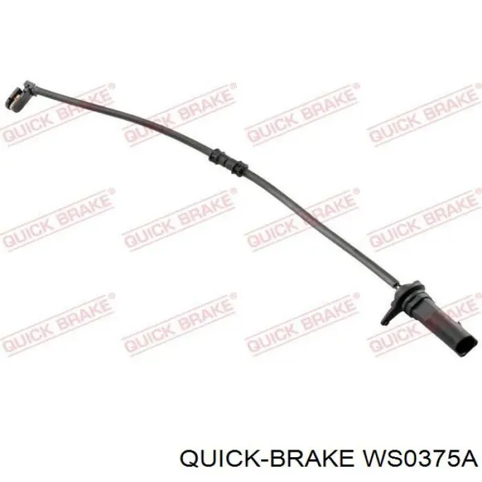 WS0375A Quick Brake sensor dianteiro de desgaste das sapatas do freio