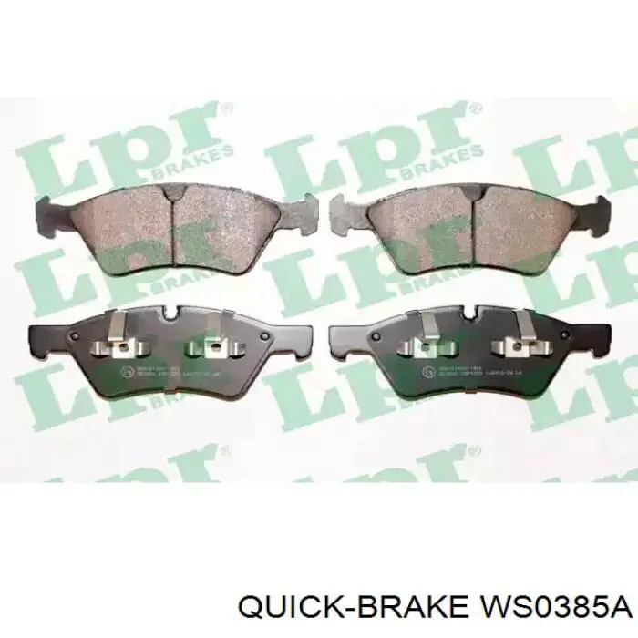 WS0385A Quick Brake датчик износа тормозных колодок передний левый