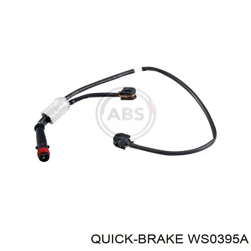 WS 0395 A Quick Brake sensor dianteiro de desgaste das sapatas do freio