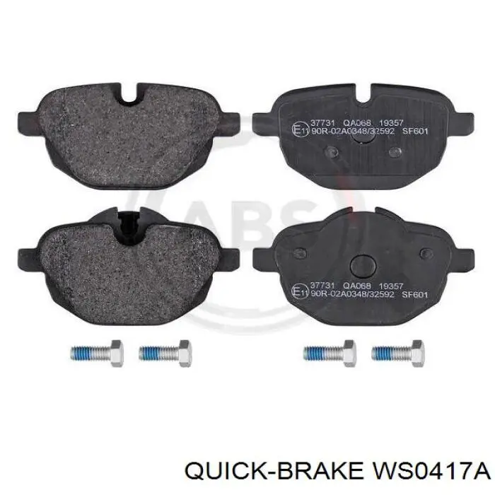 WS0417A Quick Brake датчик износа тормозных колодок задний
