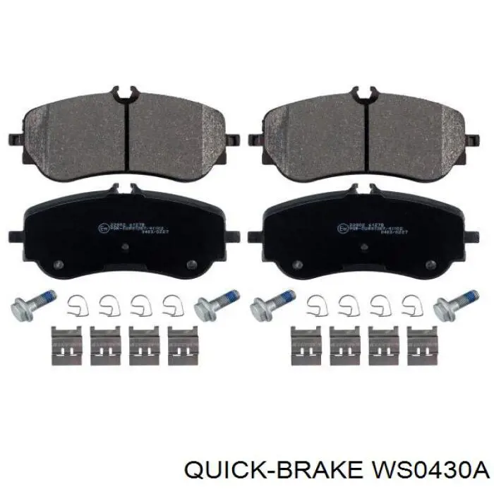 Датчик износа тормозных колодок задний правый WS0430A Quick Brake