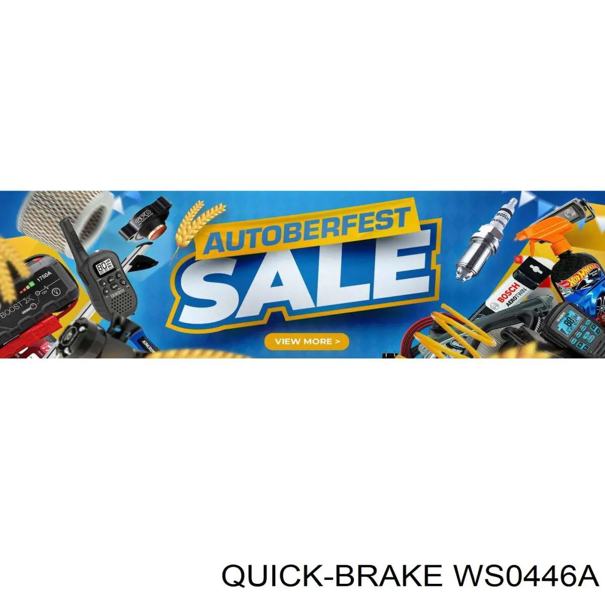 Датчик износа тормозных колодок задний правый Quick Brake WS0446A цена, от 8.95 USD