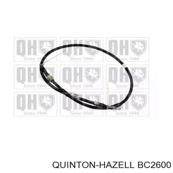 Задний трос ручника BC2600 QUINTON HAZELL