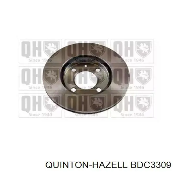 Freno de disco delantero BDC3309 QUINTON HAZELL